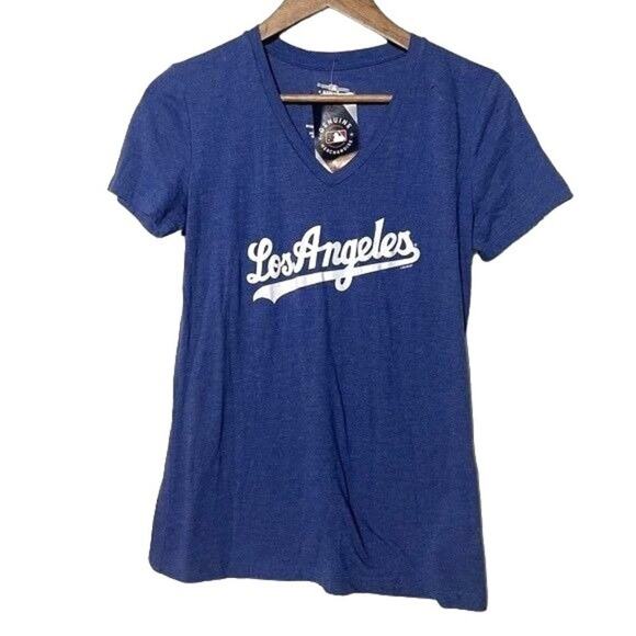 Genuine Merchandise Los Angeles Womens V Neckline Short Sleeve Tee Small - Picture 1 of 8